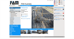 Desktop Screenshot of fam-australia.com